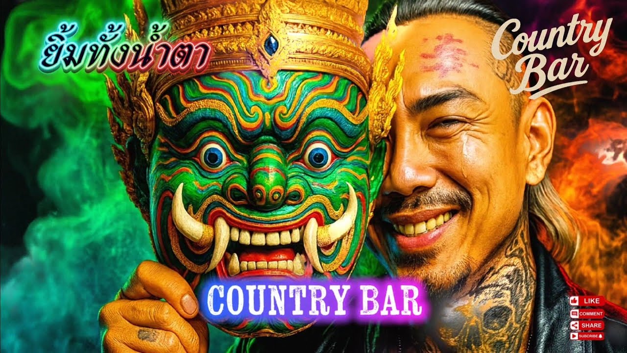 ยิ้มทั้งน้ำตา🥹🥺🫵👊(Official MV Audio) – Country Bar  #hiphop #raphiphop #เพลงใหม่ล่าสุด #แพลงแร็พ