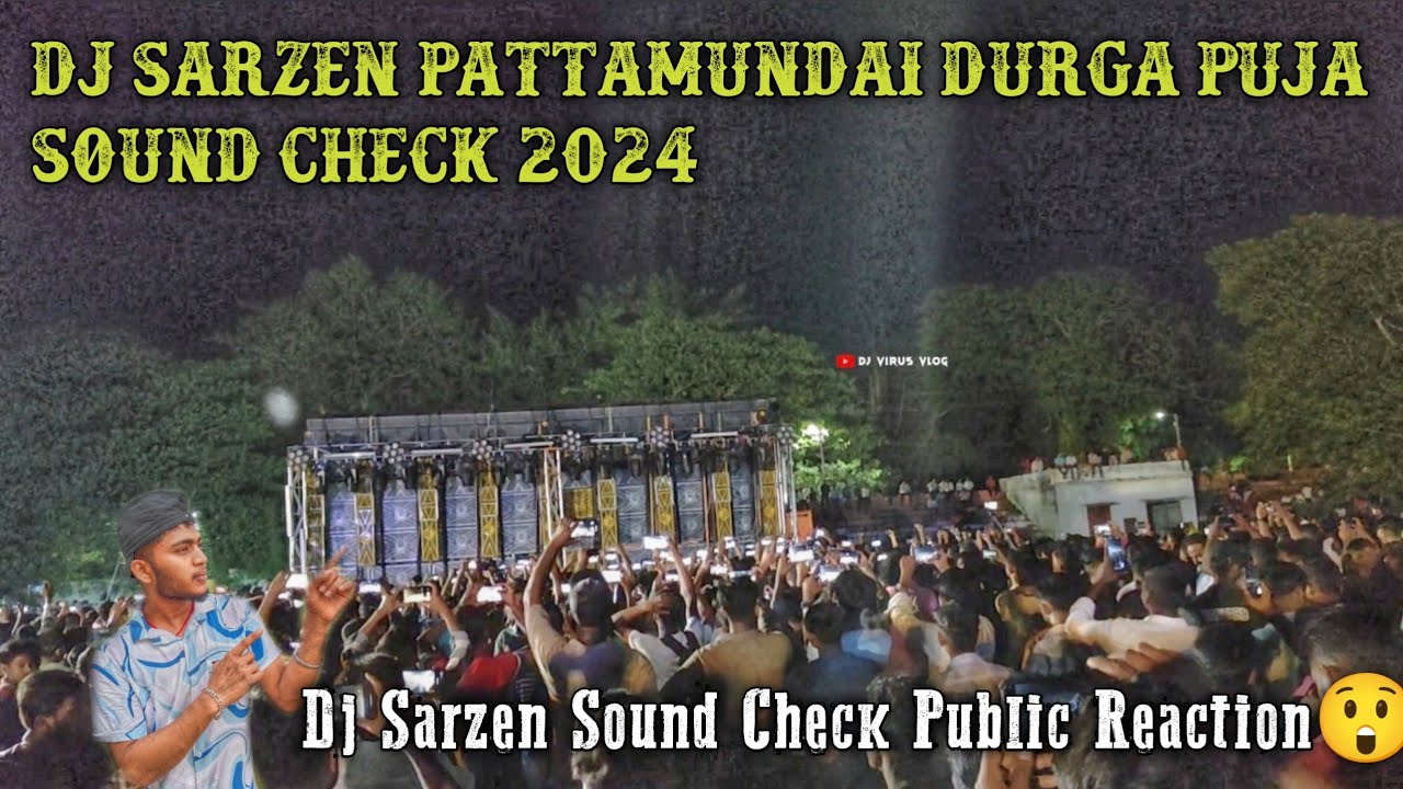 Dj Sarzen Hum Katha Sunate Hai Ram Sakal Gun Gaan Ki Sound Check 2024