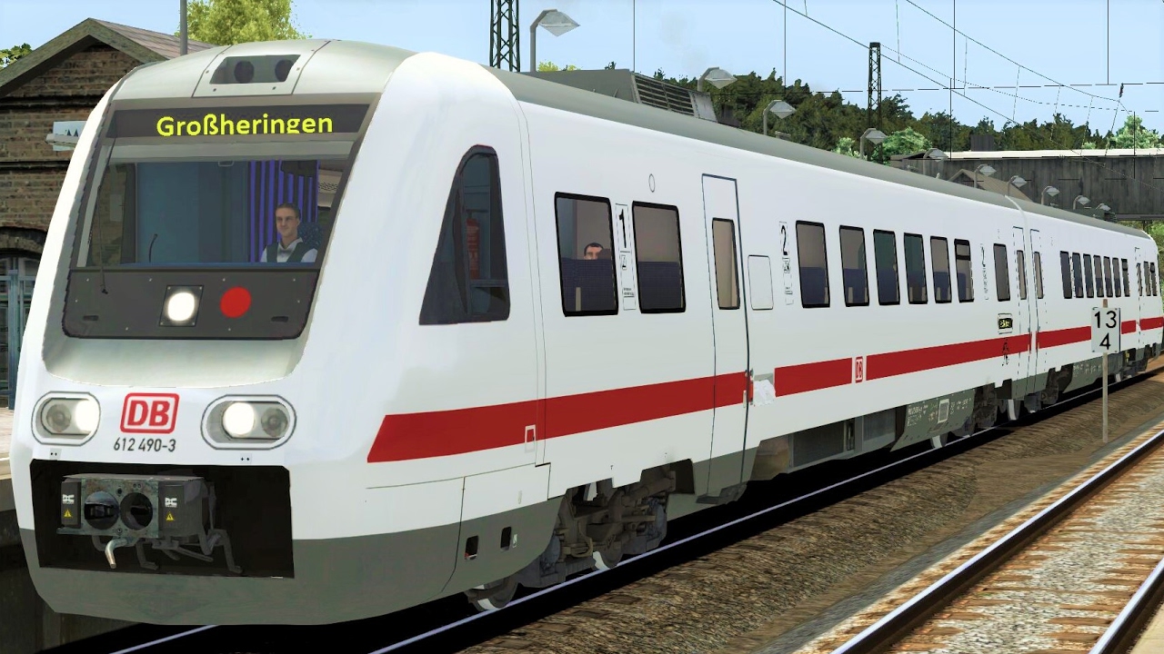 BR 612 490-3 IC Regioswinger K&ouml;blizer Bergland 3 Reloaded F&uuml;hrerstandsmitfahrt Train Simulator 2017