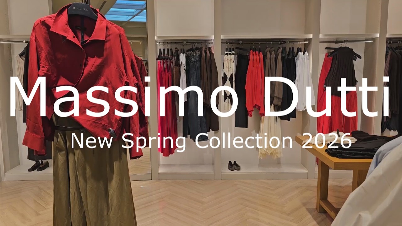 Новая женская коллекция Massimo Dutti весна 2026/Massimo Dutti Spain Nueva Collection Primavera 2...