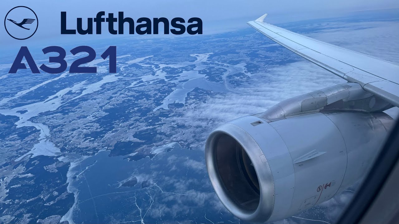 4K Lufthansa A321 Economy Class 🇸🇪 Stockholm ARN to Frankfurt FRA 🇩🇪 [FULL FLIGHT REPORT]