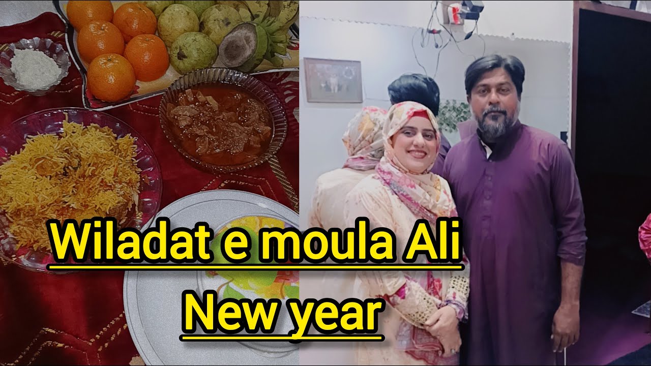 New year 😍 wiladat e moula Ali #newyear