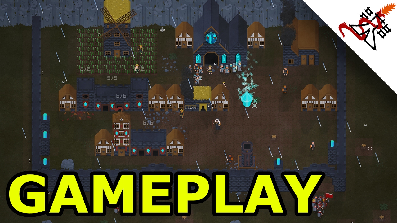 Gods of the Fallen Land - GAMEPLAY [Mix of Action Strategy, Survival, Base Building & RPG game]