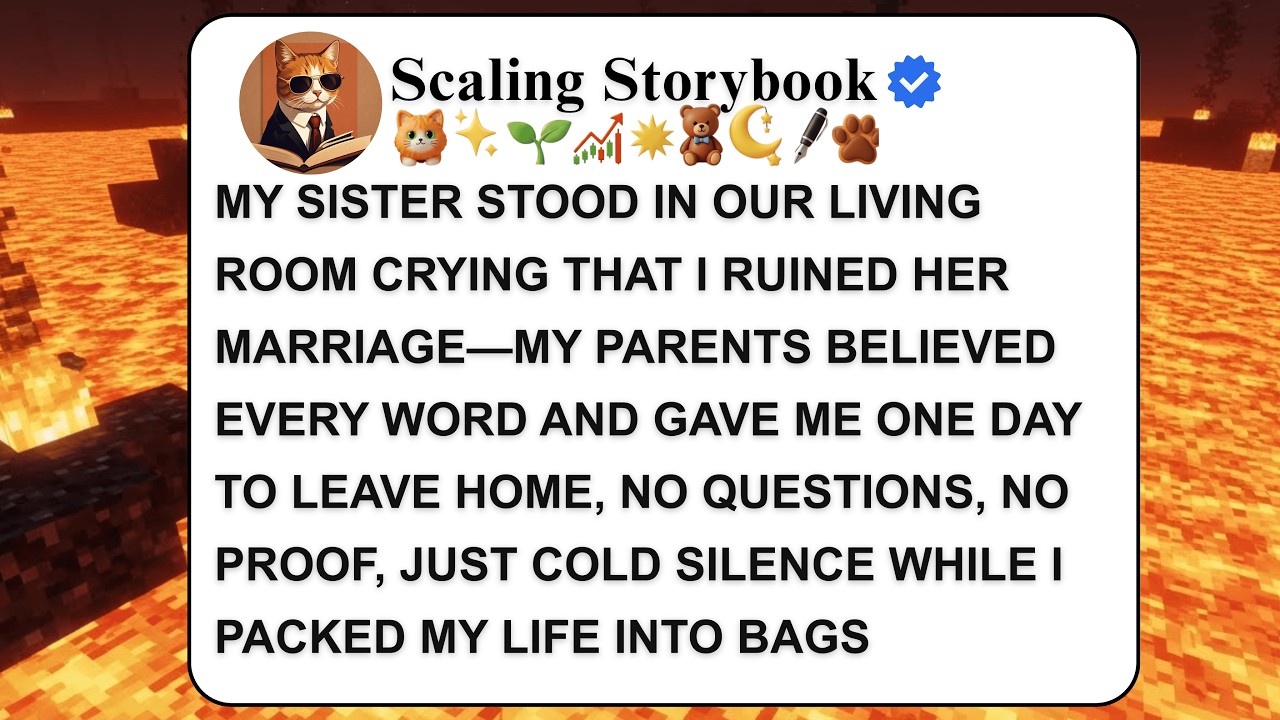 MY SISTER STOOD IN OUR LIVING ROOM CRYING THAT I RUINED HER MARRIAGE—MY PARENTS BELIEVED EVERY WORD