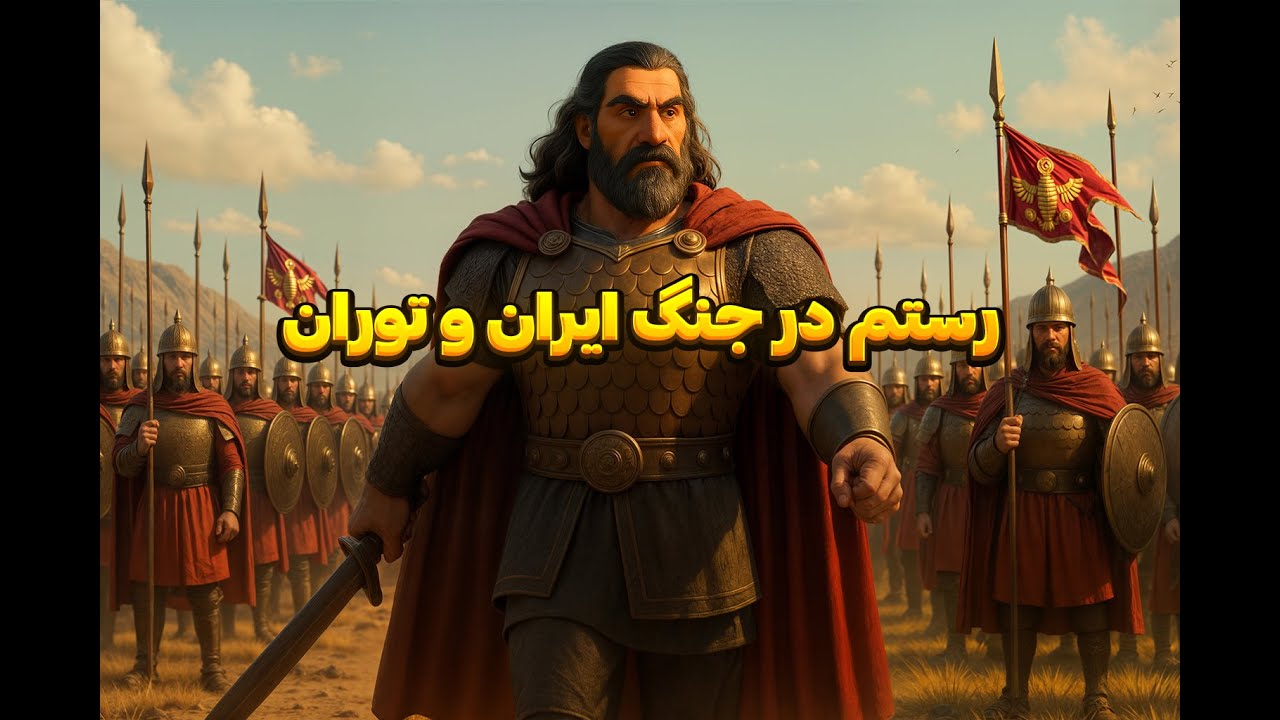 نبرد ایران و توران - رویارویی رستم با سپاه توران