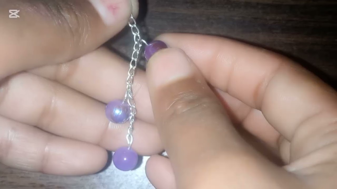 #beautiful# bracelet # Soo eazy# purple color##