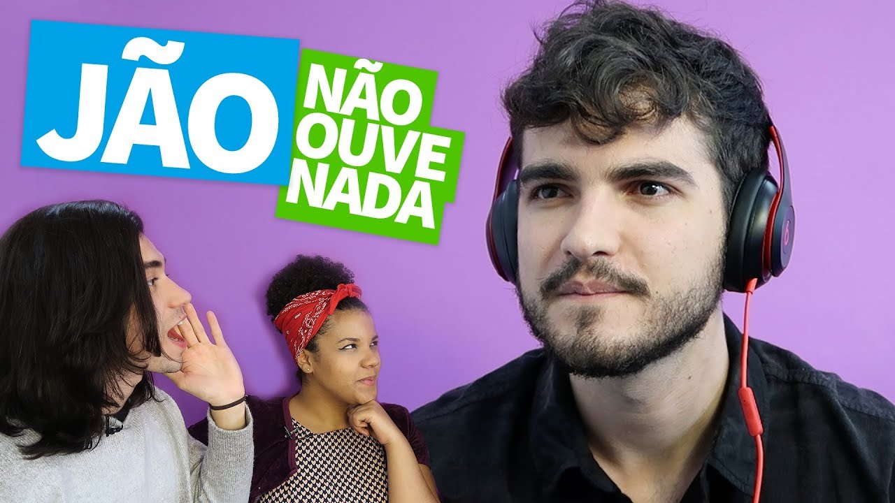 JÃO É ENTREVISTADO POR LEITURA LABIAL (E BERROS)