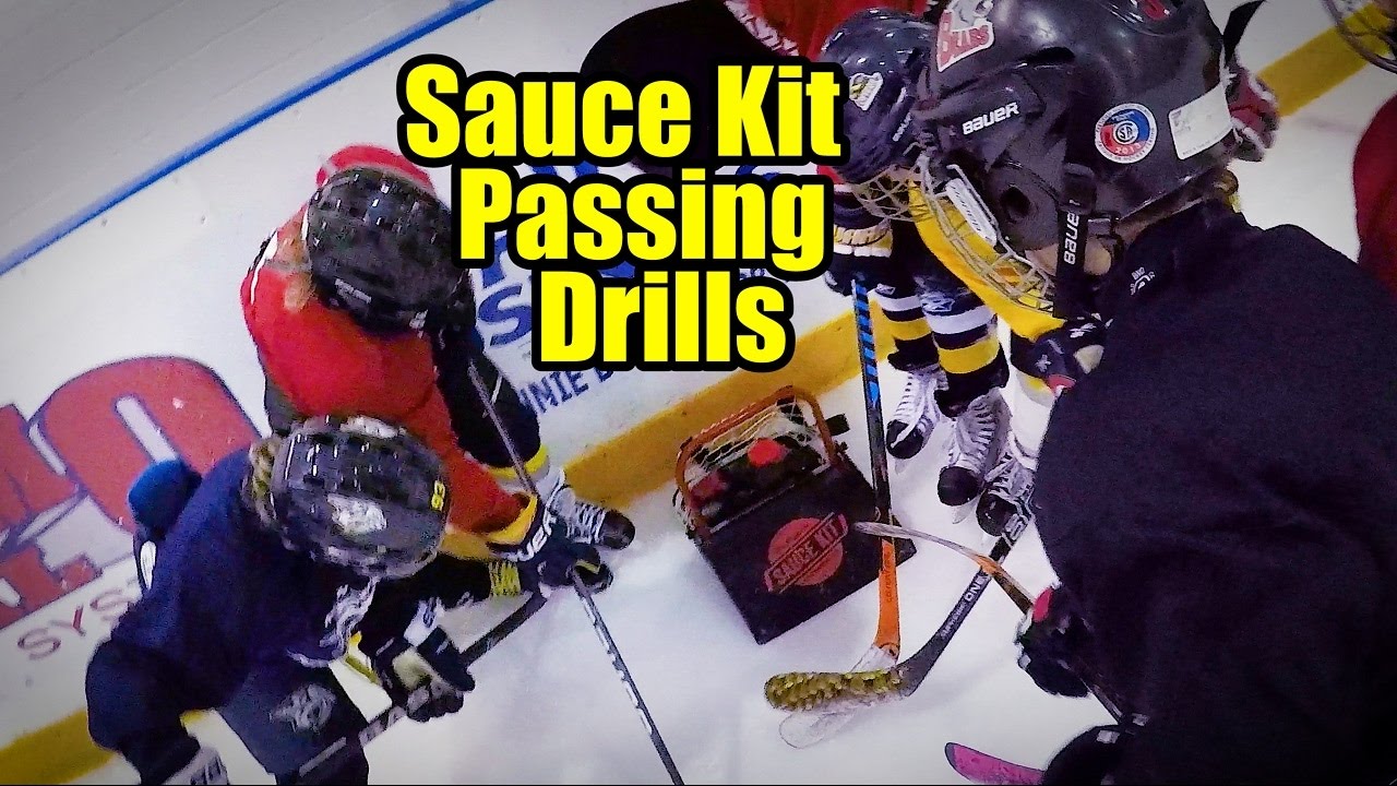 Passing Drills - On Ice with the Original Sauce Kit