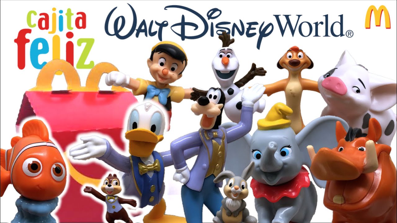 Cajita Feliz - WALT DISNEY WORLD 50 Aniversario - PARTE 5 | McDonalds Colección 2022 - TOY SHOTS