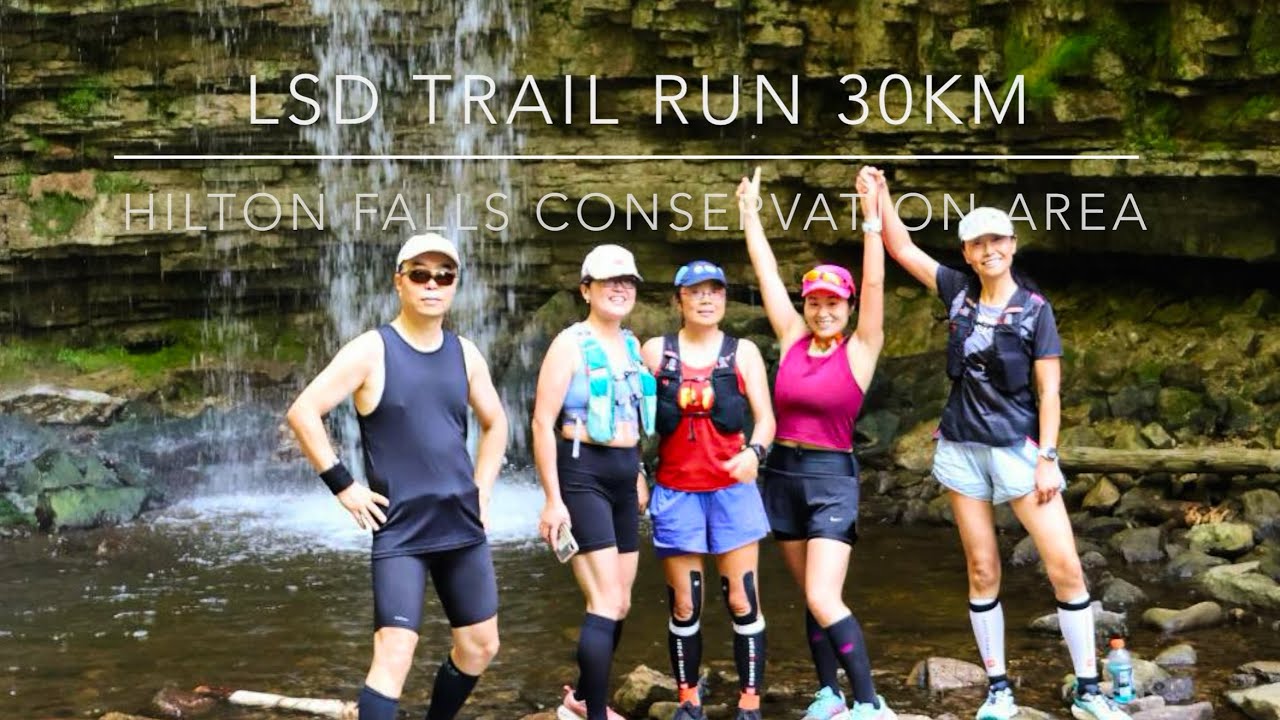 Hilton Falls lsd trail run 30km