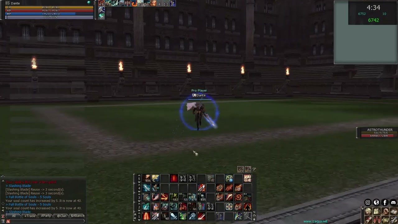 Dante Doombringer vs Hero Aventurer - Lineage 2 High Five Olympiad L2 Skirmish