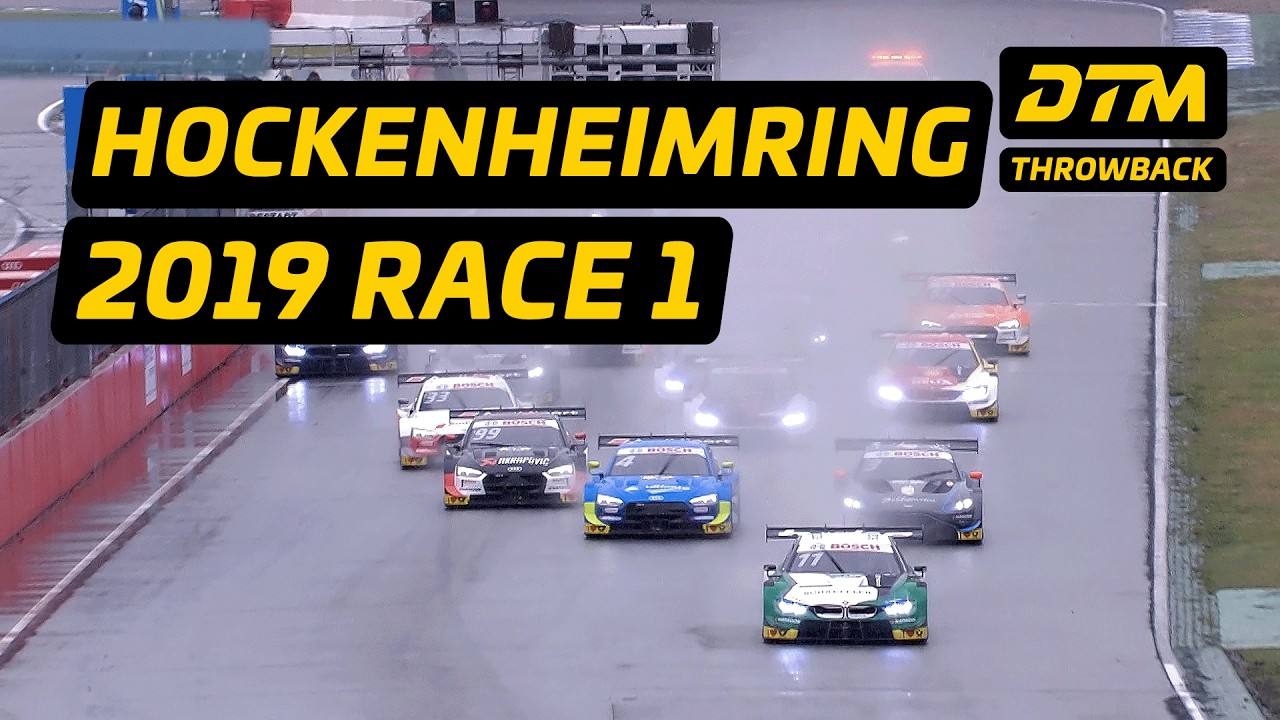 Start of the new season! DTM 2019 Hockenheimring Race 1 English