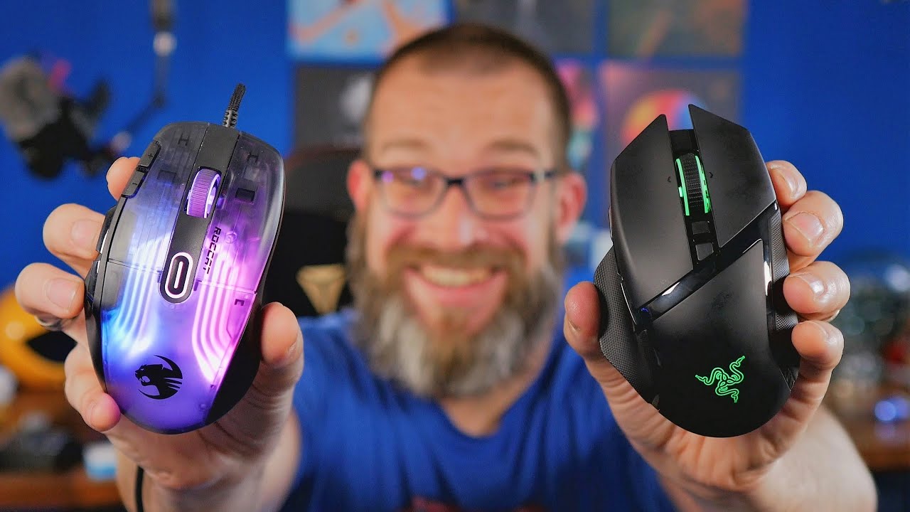 Razer Basilisk Ultimate vs Roccat Kone XP - Wonderfully comparable gaming mice