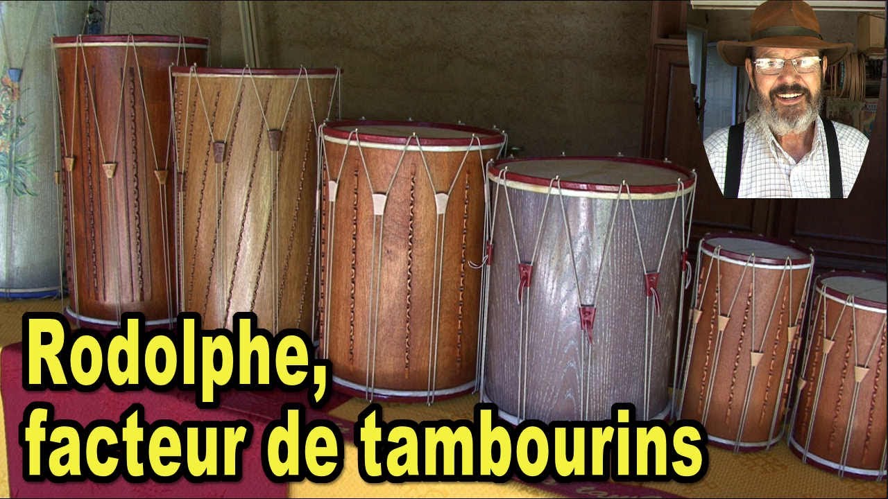 Rodolphe, facteur de tambourins - Provence