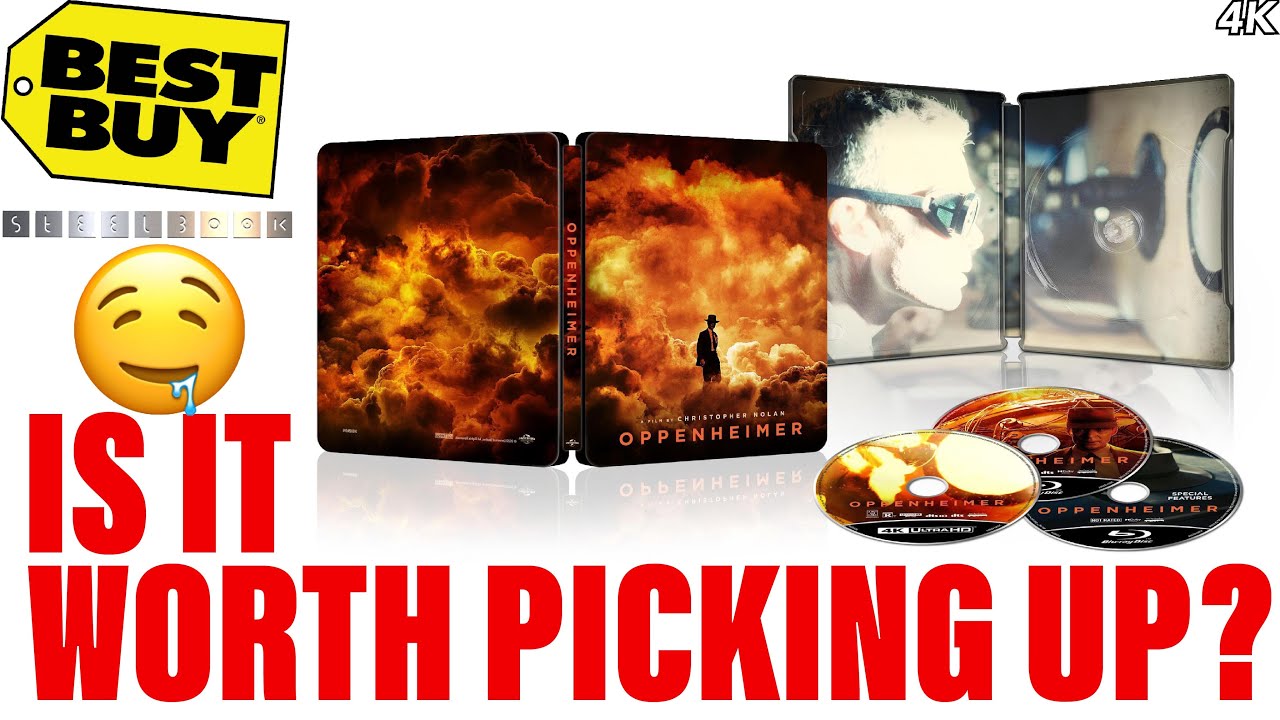 Oppenheimer 4K #steelbook #unboxing and #review | #fyp #viral