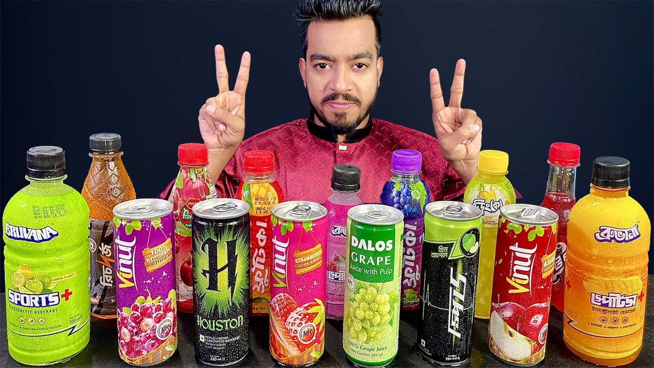 SOFT DRINK CHALLENGE | MUKBANG TRY DRINKING DIFFERENT COLORED SOFT DRINKS | ASMR RAINBOW DRINKS
