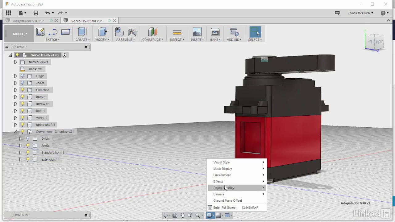 Curso de Fusion 360 (08/32) - Configuración de Pantalla en Fusion 360
