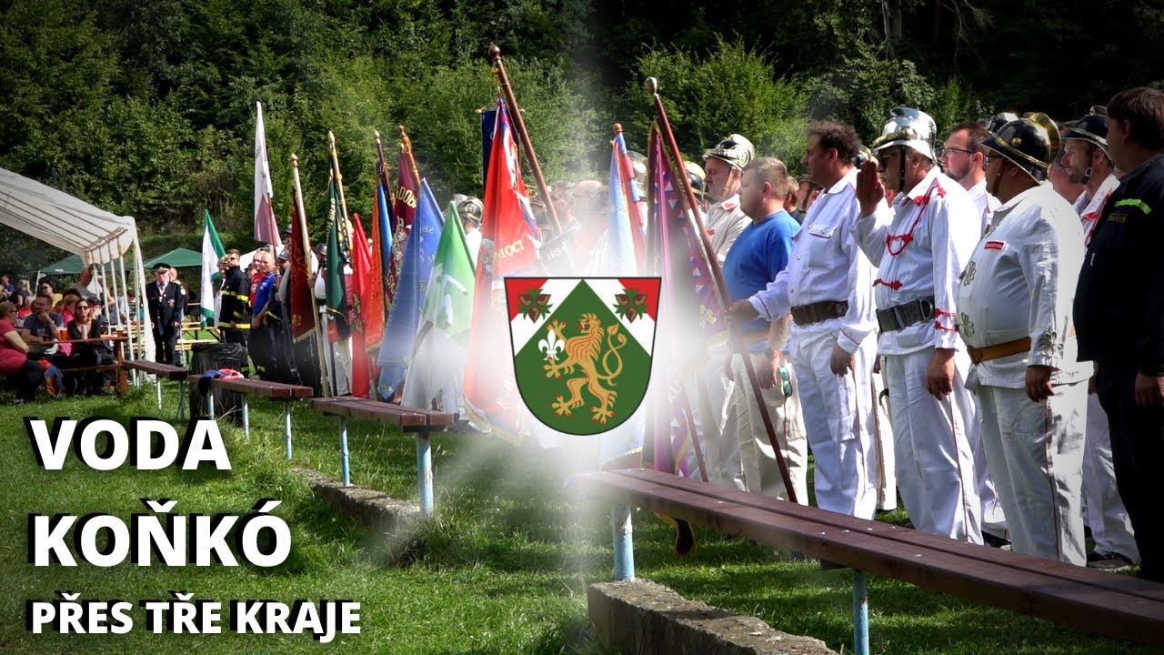 Voda koňkó přes tře kraje - Úsobrno (38 propojených koněk) Chvalnovsko-Lísecký zájezd 10.9.2022