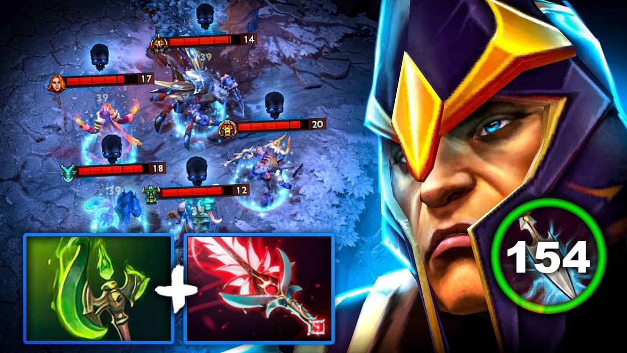 Parasma + Bloodthorn Insane Right Click Damage Silencer +154 Intelligent Stolen 41Kills Dota 2