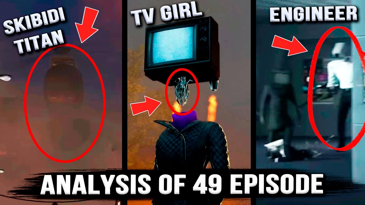 Skibidi Toilet - Episode 49 All Secrets & Easter Eggs! Analysis and Theories