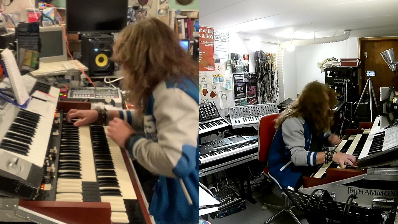 Herbie Hancock's Watermelon Man on Hammond XK-5 and MiniMoog Voyager by PJ Kleevens