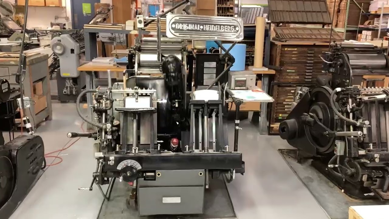 Heidelberg Windmill Press at Omega High-Impact Print Solutions