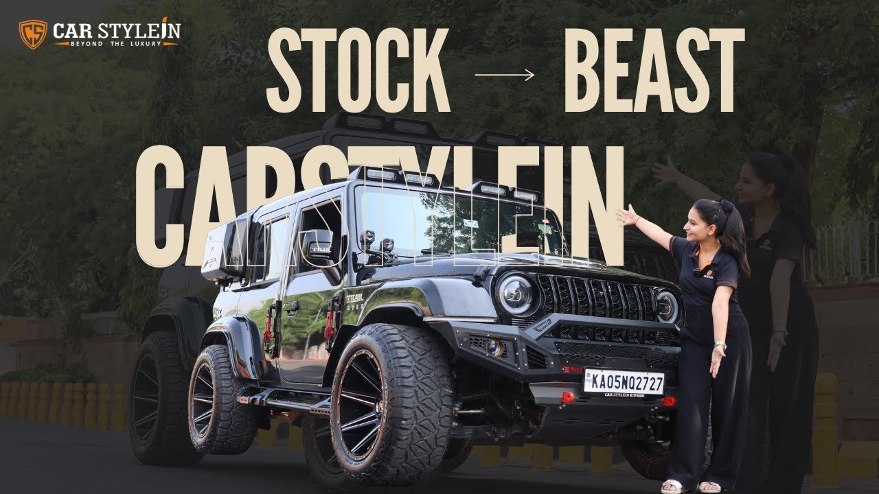 Thar Roxx BECOMES A BEAST! | Heavy-Duty Off-Road Conversion | Carstylein