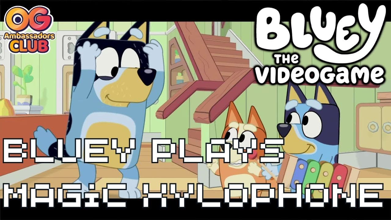 Bluey Plays Magic Xylophone! | Bluey The Videogame