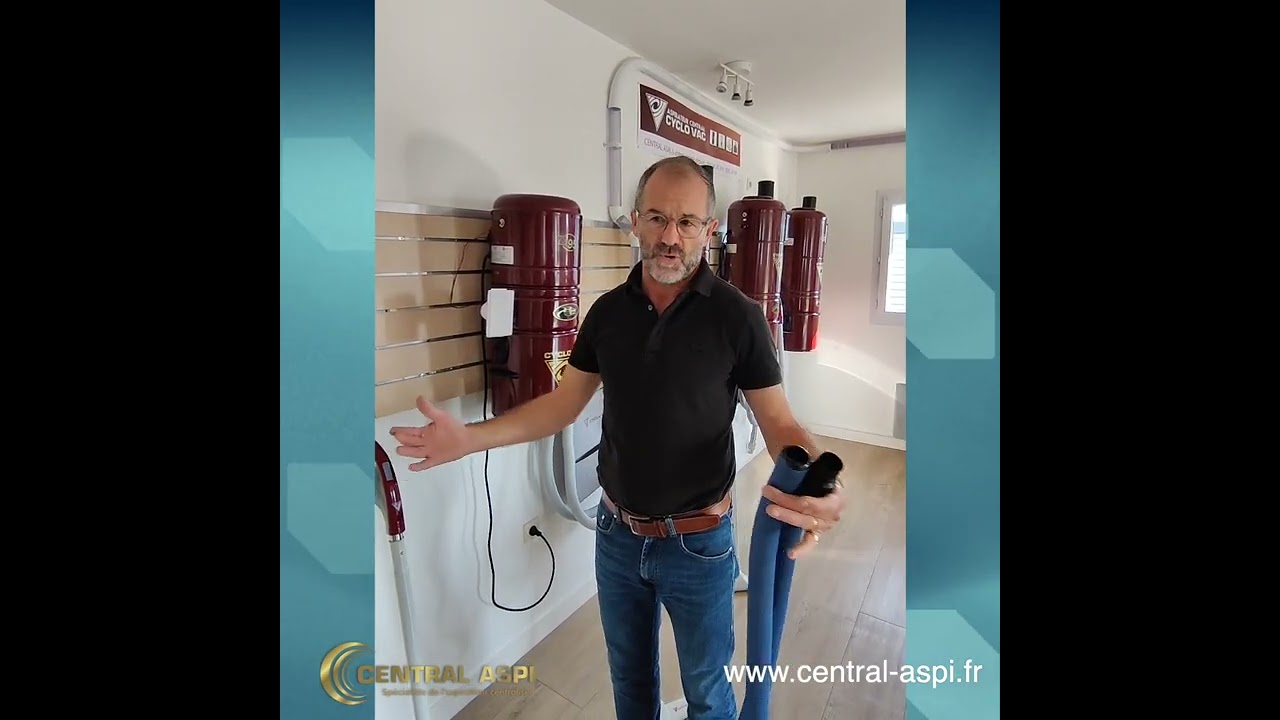Principe, technique et installation par Central Aspi - Aspiration centralisée Cyclovac
