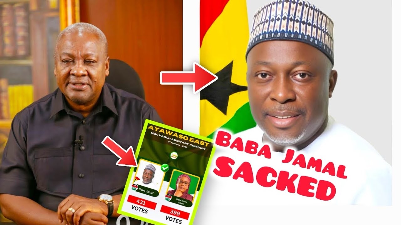 Breaking 😭💔Prez Mahama Sãcked Baba Jamal, Baba Jamal Could Lose Everything For Buying Votes As Maham