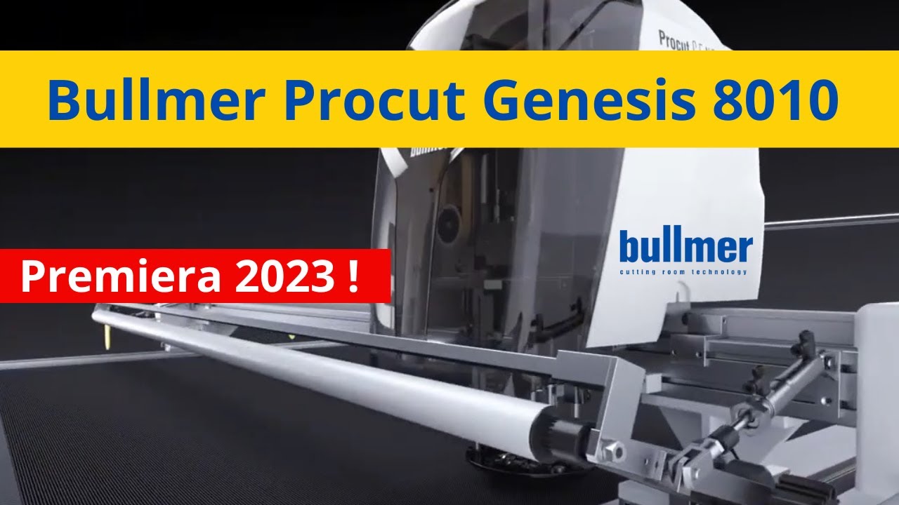 Bullmer Procut Genesis  8010 BFS -   Premiera 2023 ! Najnowszy cutter niemieckiego producenta.