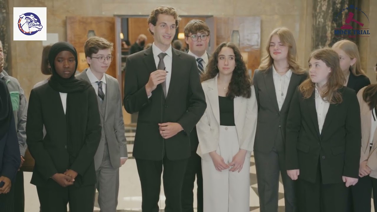 Winning Team of Mock Trial 2025 | Nottingham High School