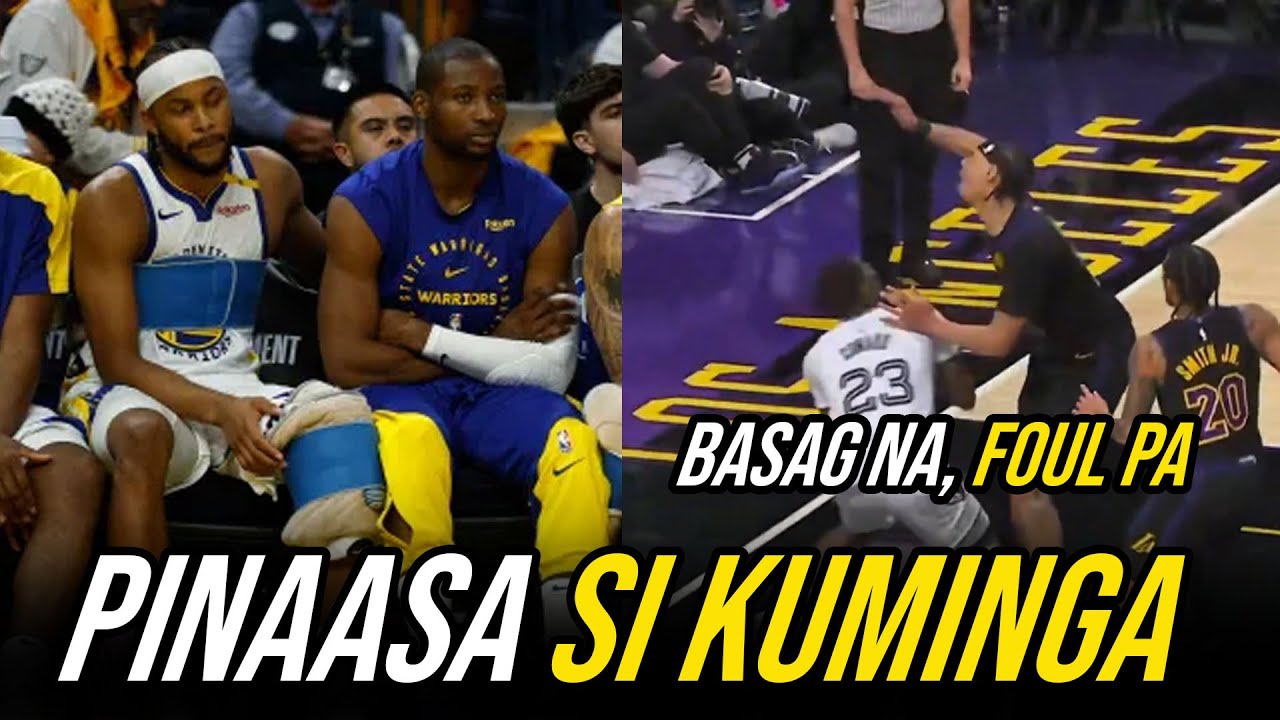 Jonathan Kuminga PINAASA ulit sa Warriors | SINASADYA na!! Foul pa rin si Jaxson Hayes