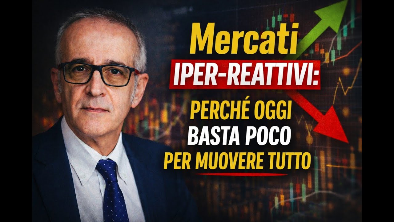Mercati iper-reattivi: perché oggi basta poco per muovere tutto. 20/1/2026