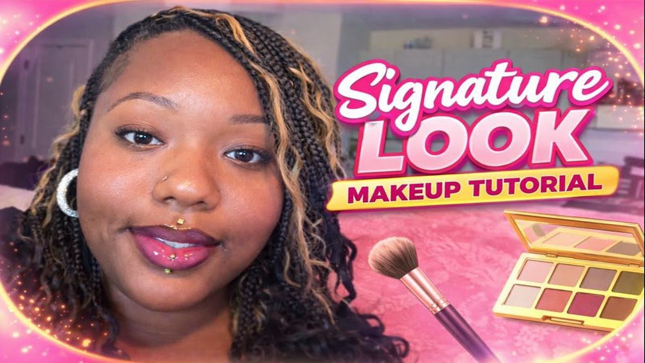 How I Create My Signature Glam Makeup Look ✨