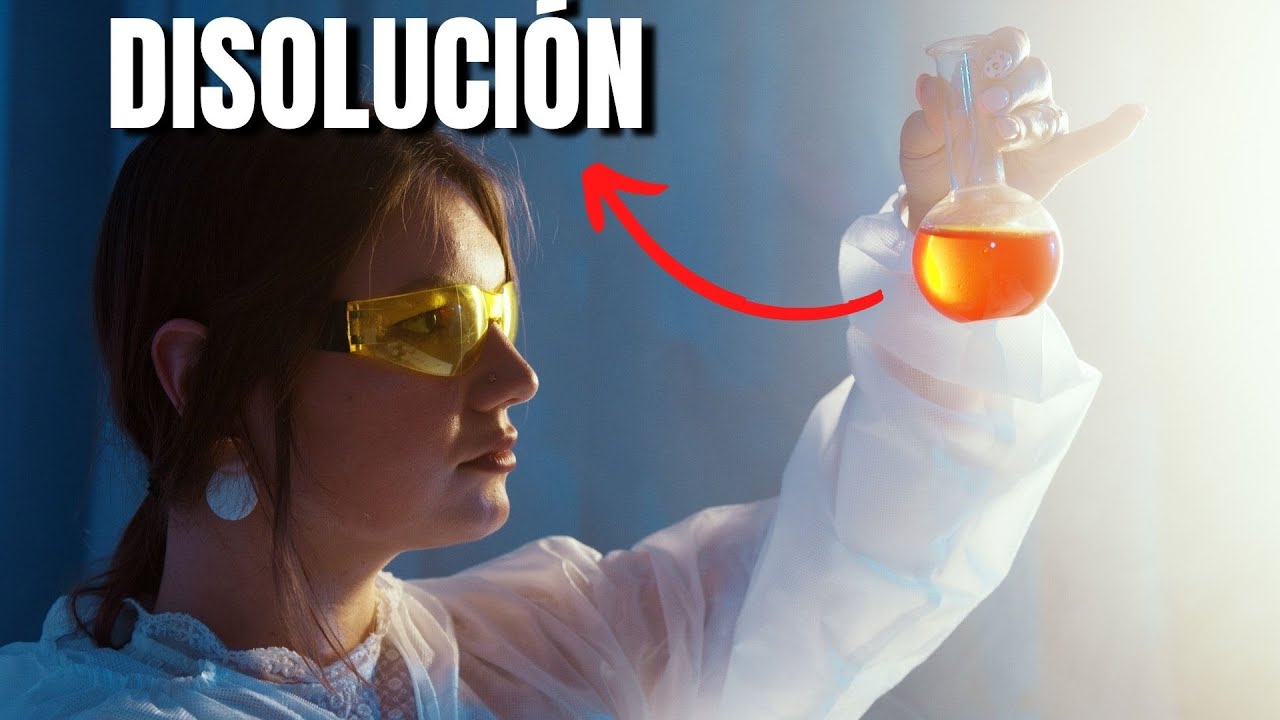 &iquest;Qu&eacute; es una DISOLUCI&Oacute;N qu&iacute;mica y tipos de disoluciones? ✅ Soluci&oacute;n Saturada, Acuosa... (En 1 MIN!!!)