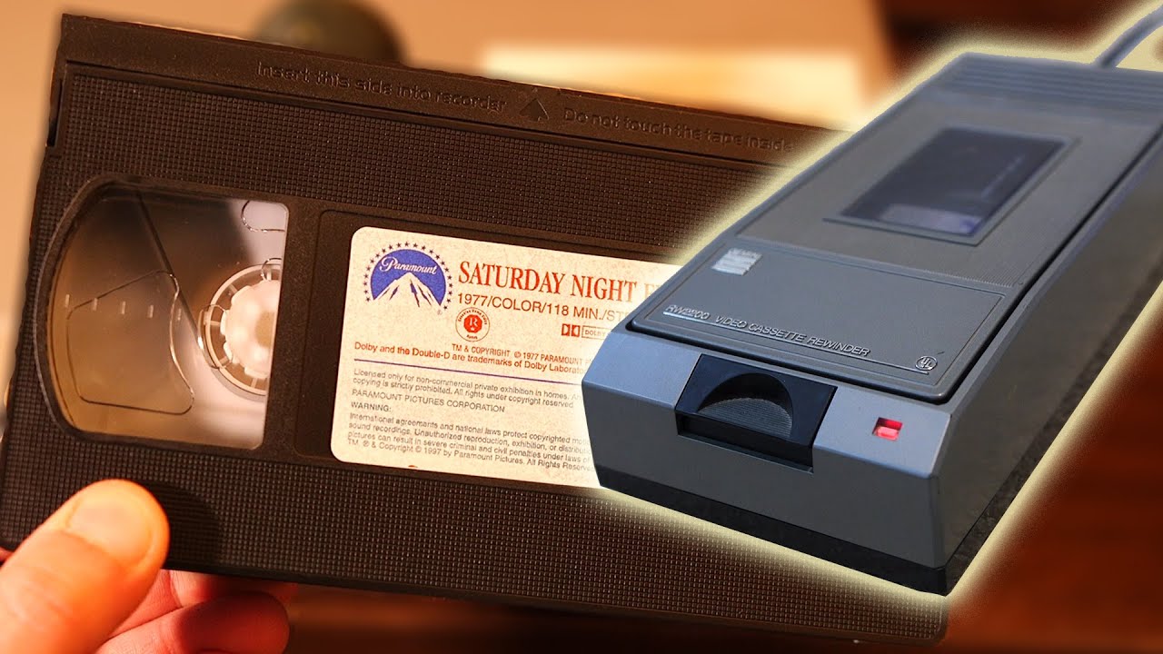 Как пользоваться перемотчиком VHS-кассет