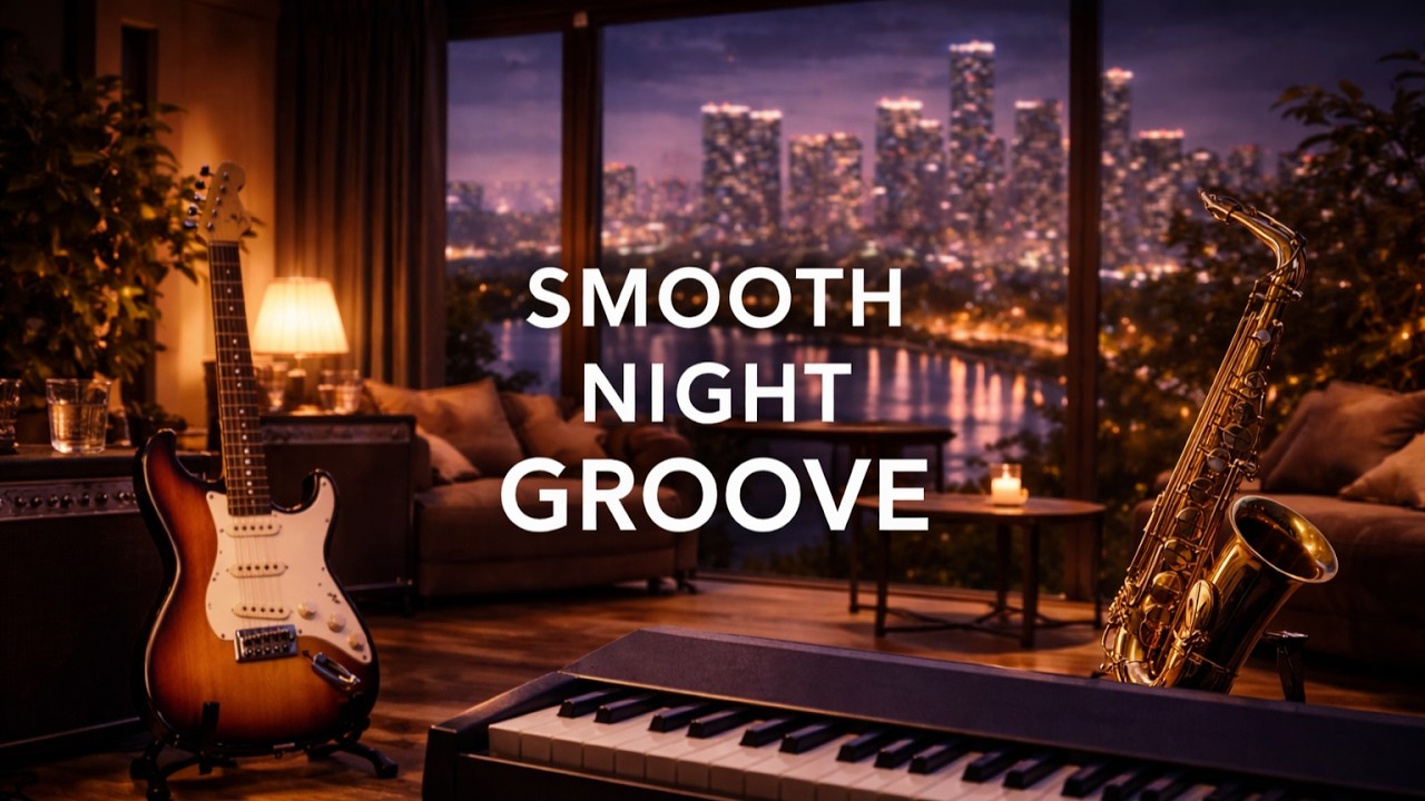 명절증후군 해소 말랑 퓨전 재즈 | Late Evening Fusion Jazz | Sophisticated Smooth Groove