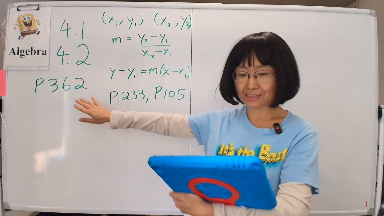 Algebra Chapter 4.1 & 4.2 Modeling with Linear Functions Part 1 with free Openstax textbook