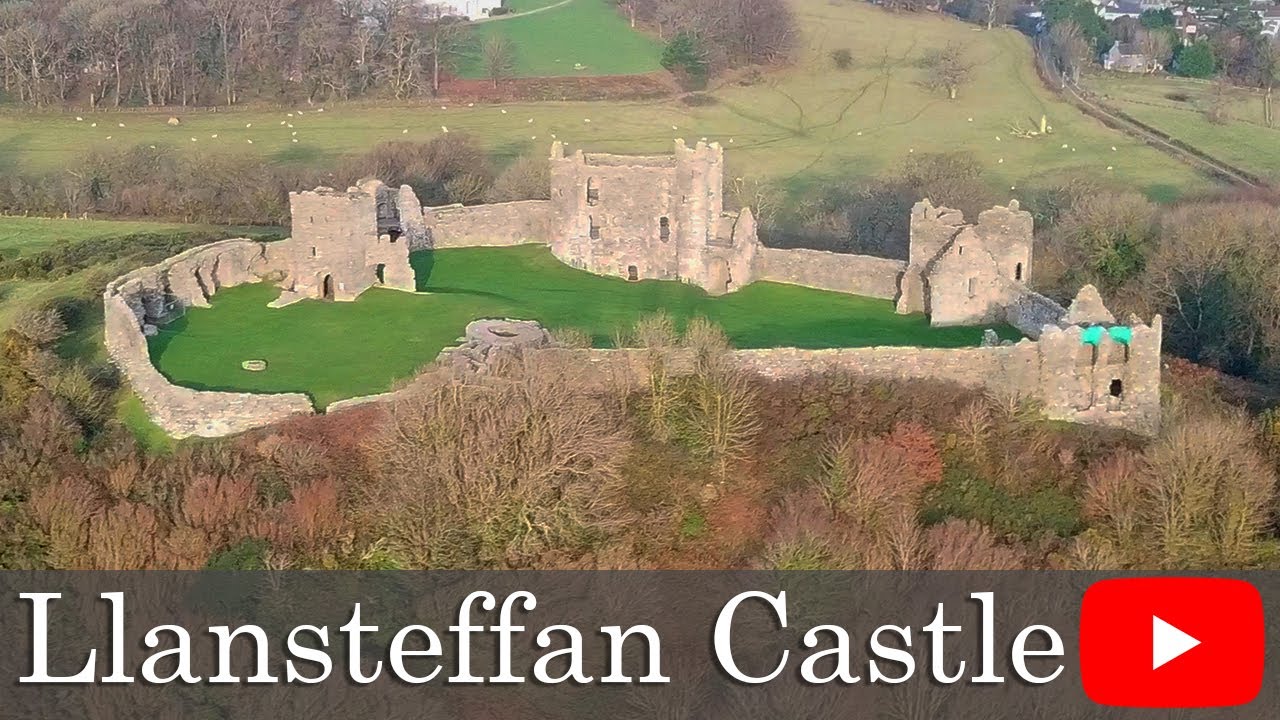 Best View From A Castle? - Llansteffan Castle.