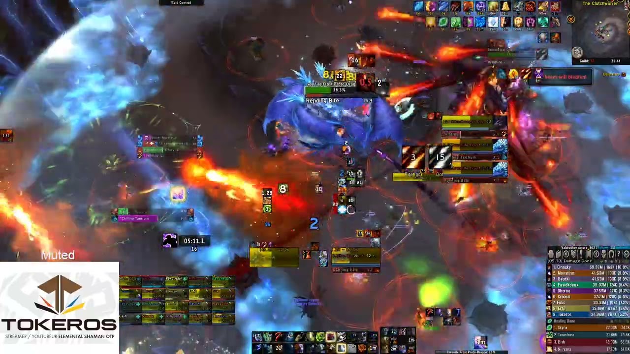 [14th World] Impact vs Broodkeeper Diurna Mythic | Enhancement Shaman POV
