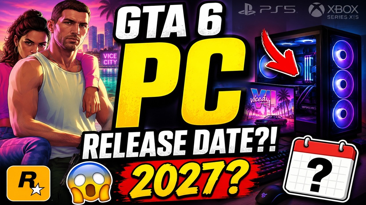 Когда GTA 6 выйдет на ПК? Официальная дата релиза!