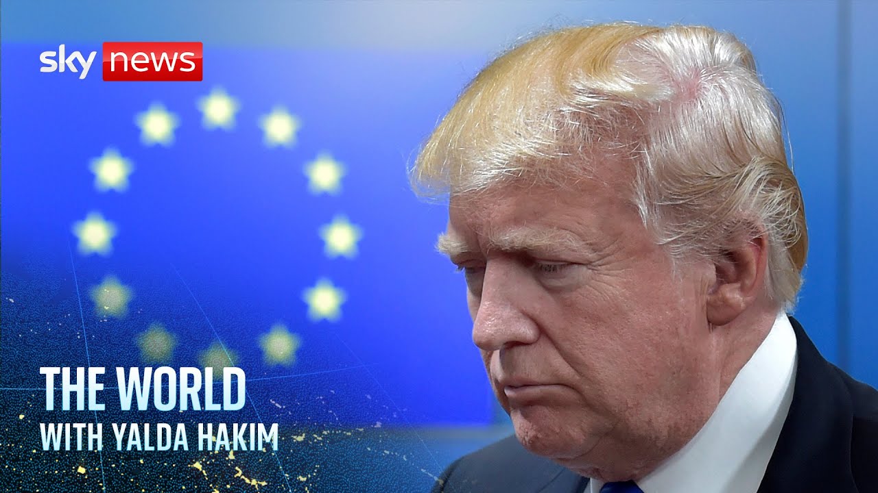 Trump vows to impose tariffs on Europe over Greenland | The World with Yalda Hakim