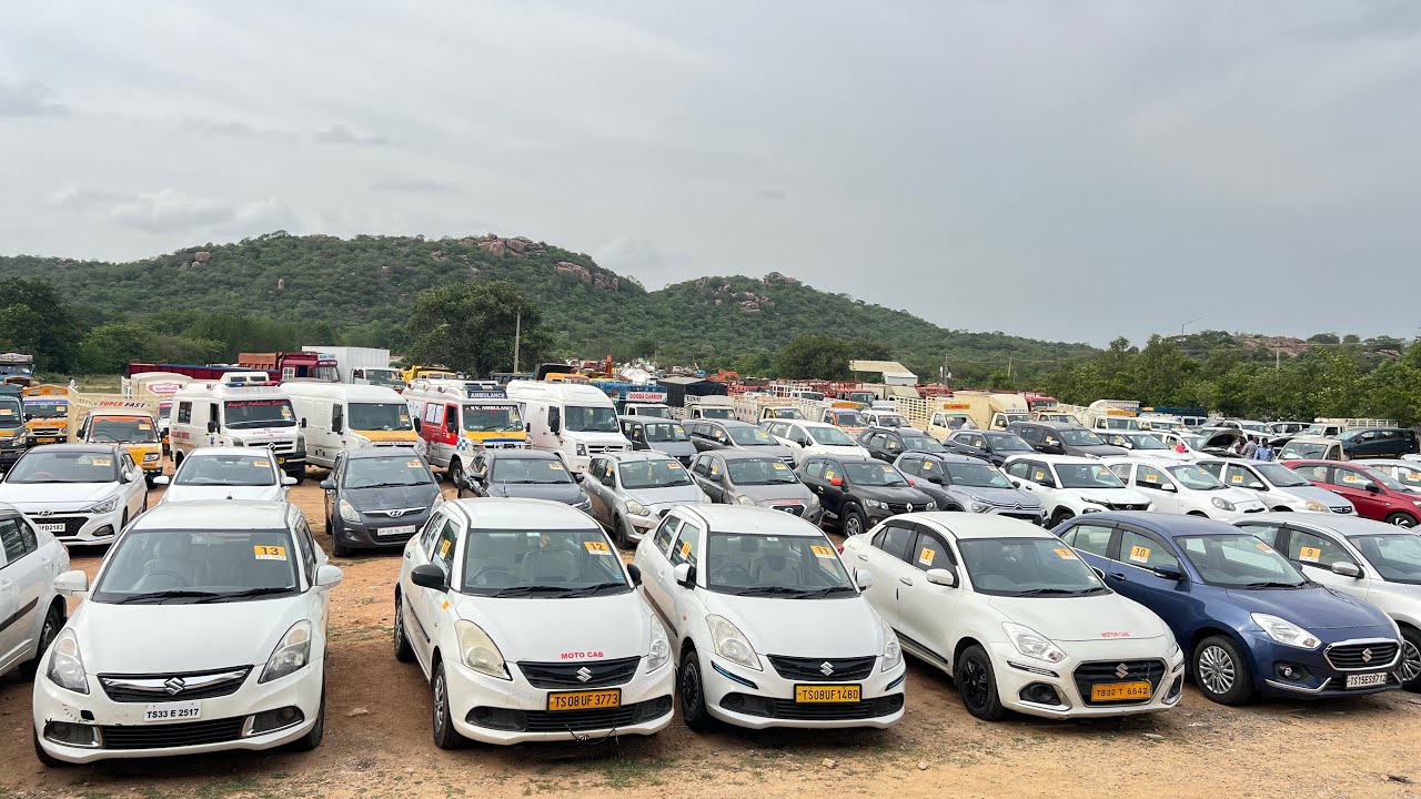 Maruti Swift Dzire టాక్సీ ప్లేట్ మరియు సొంత ప్లేట్ కార్లు Hyundai Verna, Xcent, Etios Cars Prices
