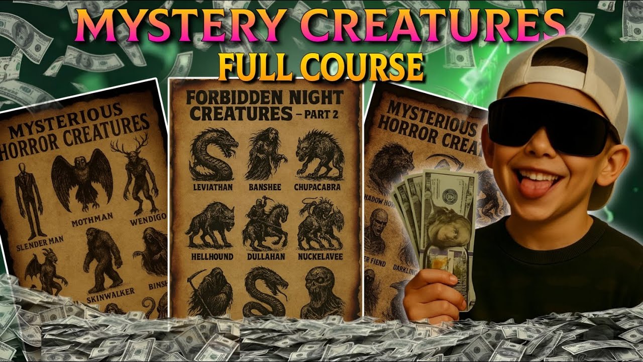 How to Make Viral MYSTERY CREATURES Video 😱🎥 | Full Course Tutorial 🔥