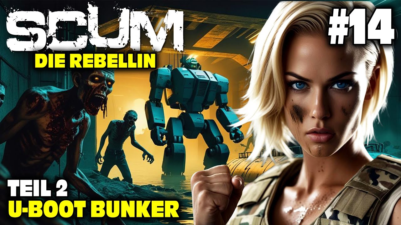 Mega-Waffen im Todesbunker?! Ich riskiere alles & kämpfe ums Überleben! | #14 | SCUM - Die Rebellin