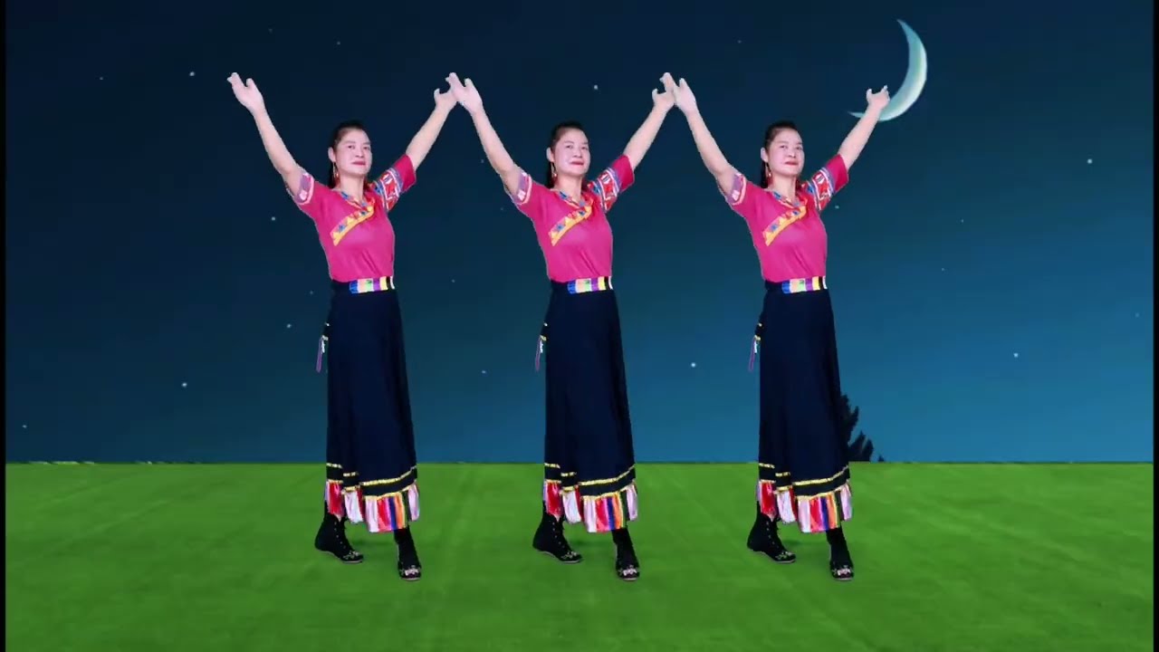 武汉细伢原创民族舞《思念陪着鸿雁飞》完整版