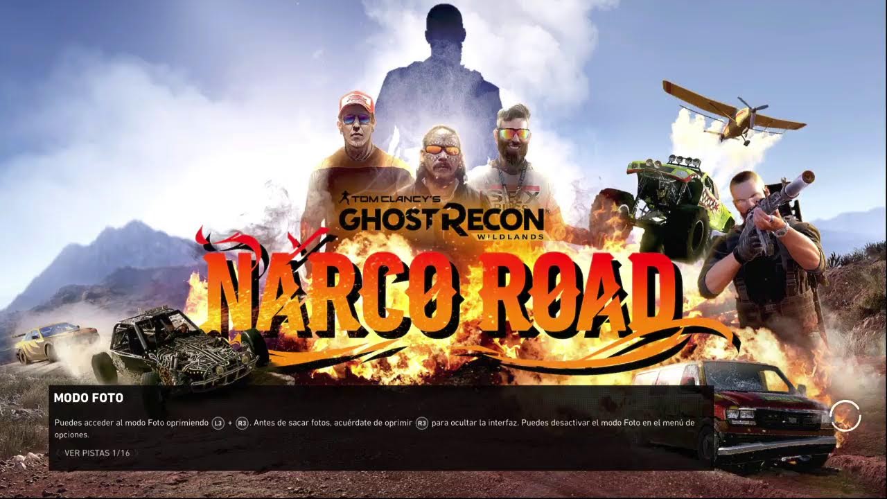 GHOST RECON NARCO ROAD - PS5 PRO 4K 2026 Nocturno 1