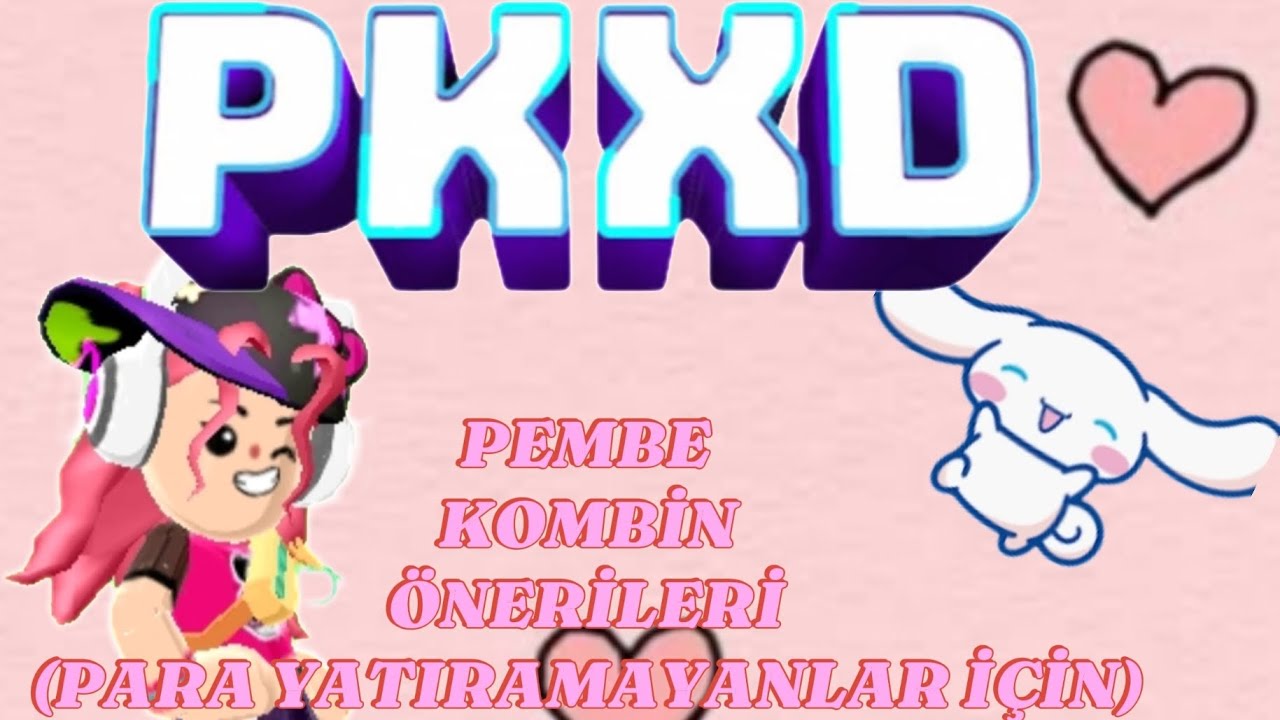 PKXD PEMBE KOMBİN ÖNERİLERİ 💓(GERÇEK PARASIZ OYUN PARASIYLA)