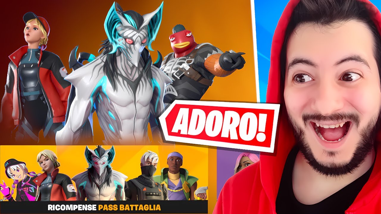 PAZZOX REAGISCE ALLA STAGIONE 4 CAPITOLO 4 DI FORTNITE | SHOPPO TUTTO IL PASS!